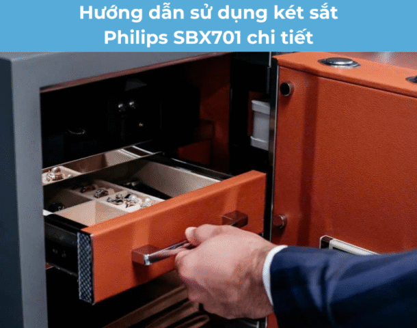 Hướng dẫn sử dụng két sắt Philips SBX701