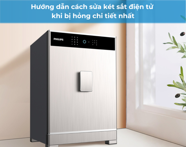 Cách sửa két sắt điện tử avt