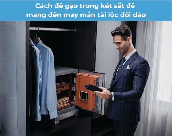 để gạo trong két sắt 1